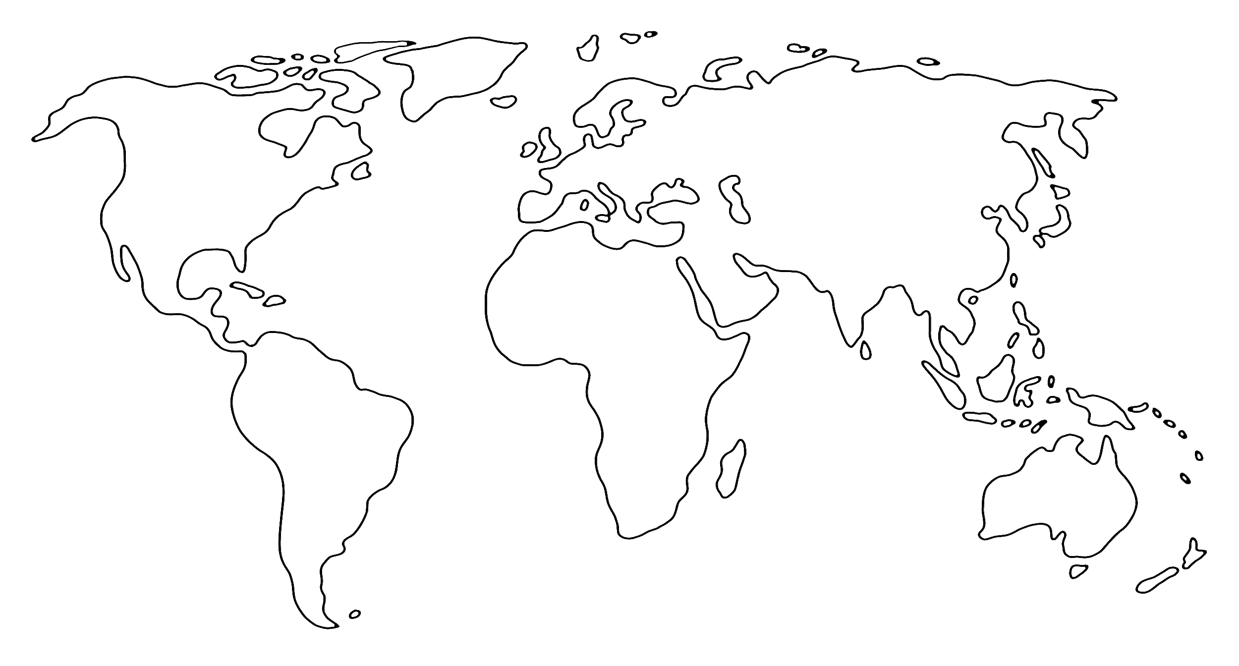 Mapa del Mundo